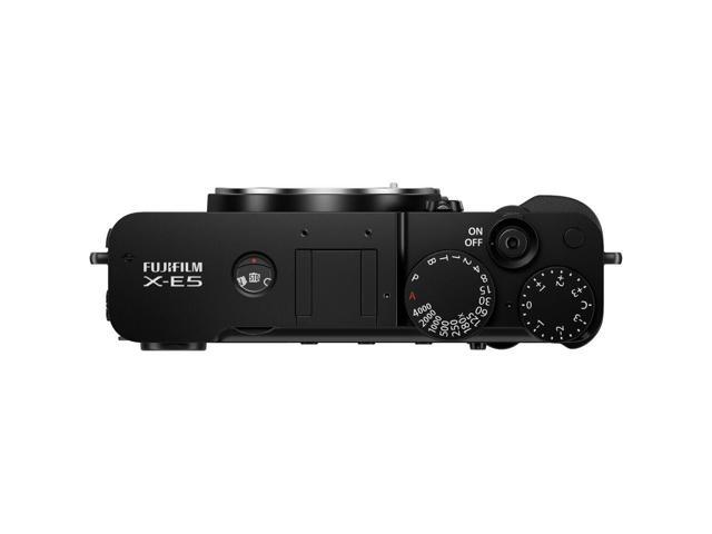 FUJIFILM X-E5 Mirrorless Digital Camera (Black), 64GB Memory Card