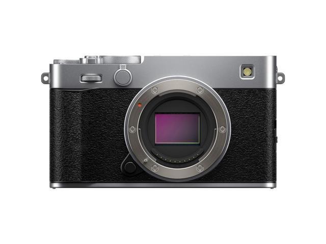 FUJIFILM X-E5 Mirrorless Digital Camera (Silver), 64GB Memory Card