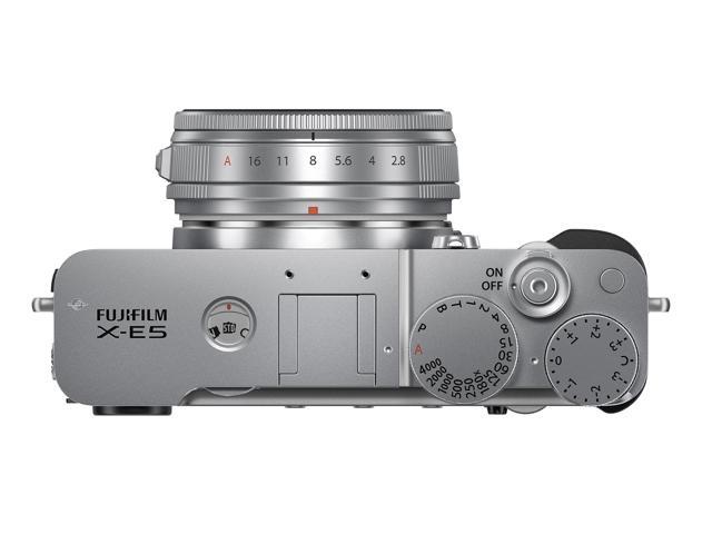 Fujifilm - X-E5 Body with XF23mmF2.8 Lens Kit - Silver - image 2