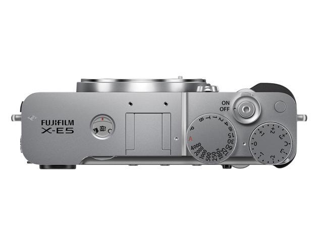 Fujifilm - X-E5 Mirrorless Camera Body - Silver - image 3