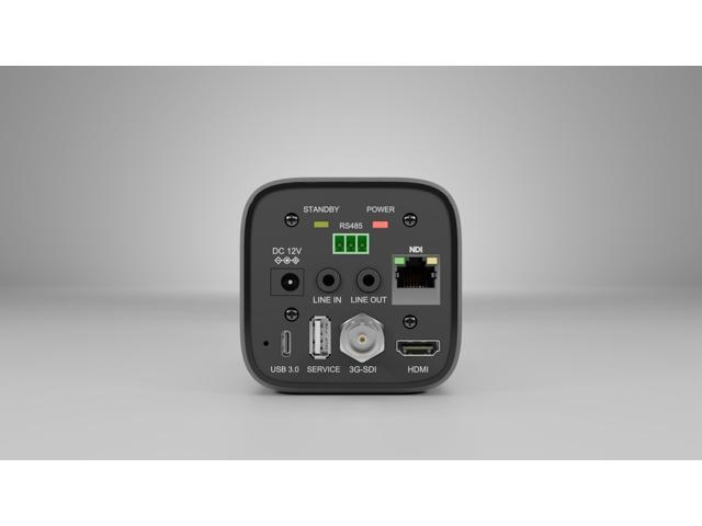 PTZOptics Studio SE Professional Camera, 1080p, NDI HX3, 12X/20X Zoom, HDMI, SDI, USB, IP Output (12X, Grey)