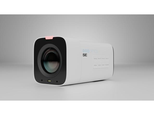 PTZOptics Studio SE Professional Camera, 1080p, NDI HX3, 12X/20X Zoom, HDMI, SDI, USB, IP Output (20X, White)