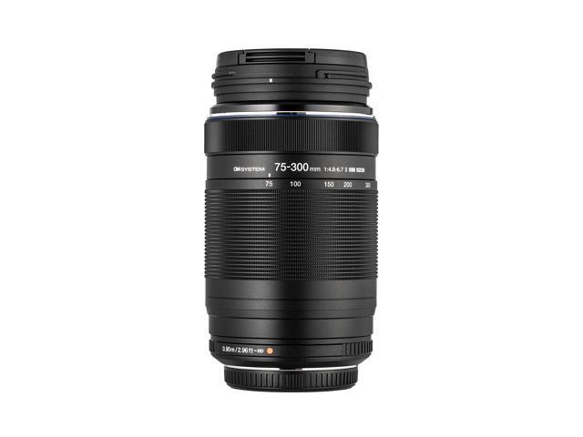 OM SYSTEM M. Zuiko Digital ED 75-300mm F4.8-6.7 black II Lens Bundle