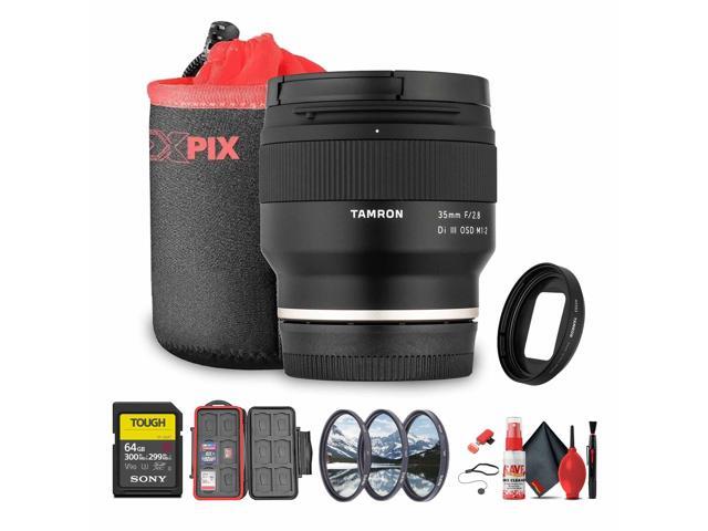 Tamron 35mm f/2.8 Di III OSD M 1:2 Lens Sony E-Mount Full-Frame Prime, 1:2 Macro + More