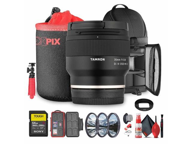 Tamron 35mm f/2.8 Di III OSD M 1:2 Lens Sony E-Mount Full-Frame Prime, 1:2 Macro + More