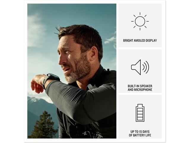 Garmin - fēnix 8 Pro AMOLED Sapphire GPS Smartwatch 51mm Fiber-reinforced polymer - Titanium - (2025) - image 4