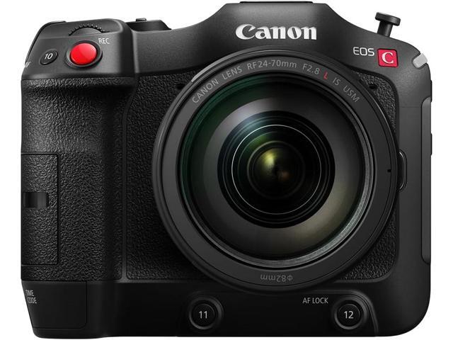 Canon - EOS C70 4K Video Mirrorless Cinema Camera with RF24-70 f/2.8 L IS USM Lens - Black - image 7