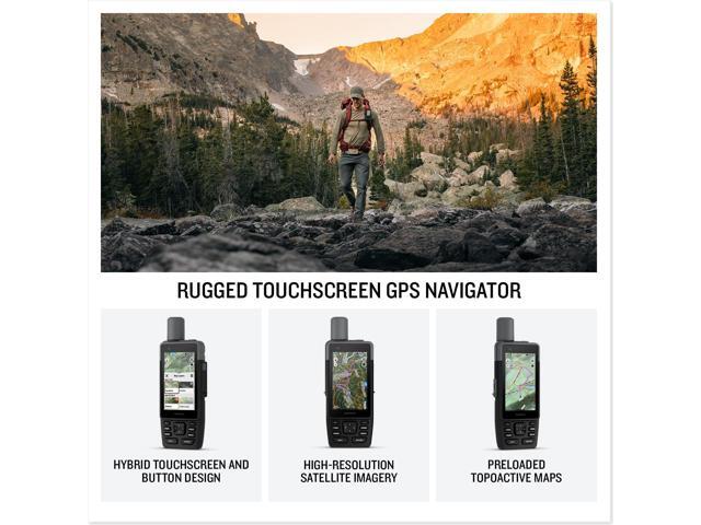 Garmin - GPSMAP H1 3.5" GPS Handheld Outdoor Navigator with Maps for North America and Built-in Bluetooth - Black - image 3