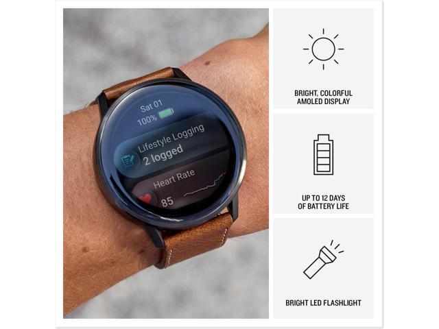 Garmin - Venu 4 GPS Smartwatch 45 mm Fiber-reinforced polymer - Slate - (2025) - image 5