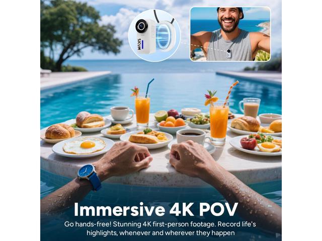 SJCAM C110 Plus Action Camera Bundle