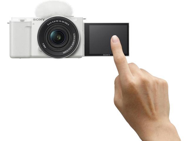 Sony - Alpha ZVE10: APS-C Content Creators’ Camera - White - image 11