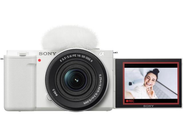 Sony - Alpha ZVE10: APS-C Content Creators’ Camera - White - image 9