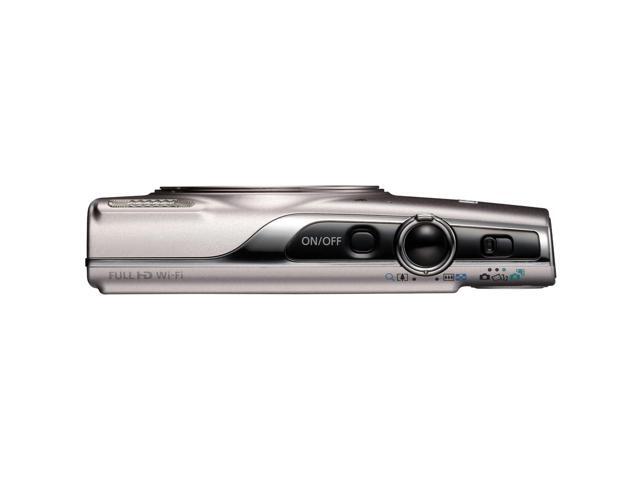 Canon - PowerShot ELPH 360 HS A Full HD Video 20.2-Megapixel Digital Camera - Silver - image 2