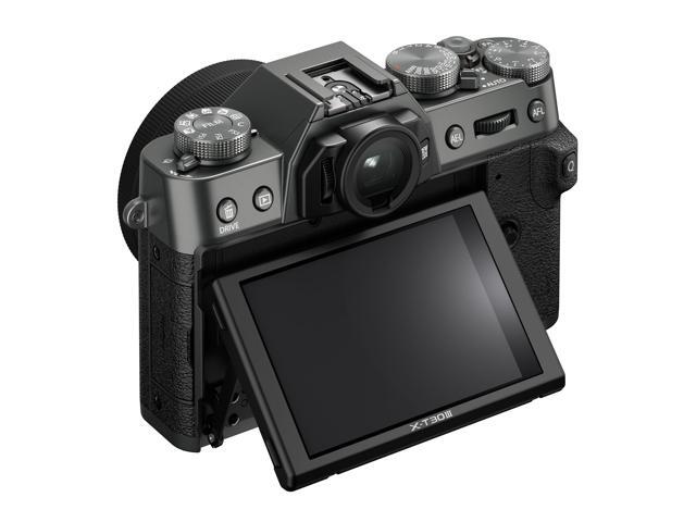 Fujifilm - X-T30 III Mirrorless Camera (Body Only) 6K Video - Charcoal Silver - image 4