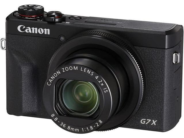 Canon PowerShot G7 X Mark III Camera (3637C001) + 64GB Card Base Bundle (International Version)