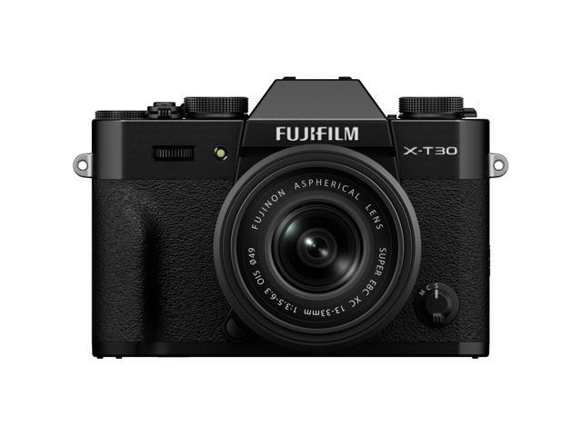 FUJIFILM X-T30 III Mirrorless Camera with 13-33mm f/3.5-6.3 Lens (Black) Bundle With 64GB Memory Card