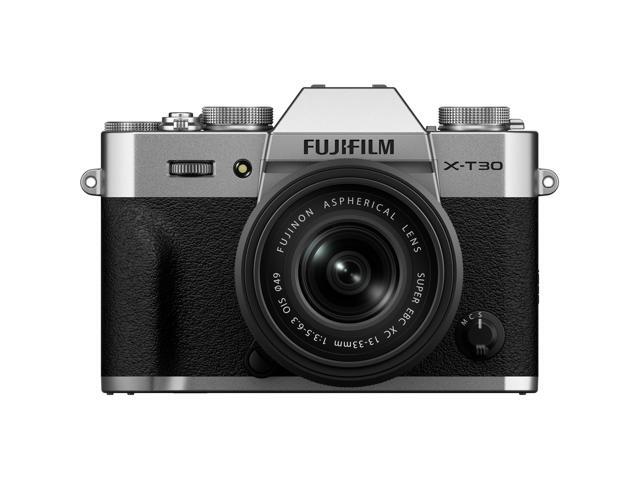 FUJIFILM X-T30 III Mirrorless Camera with 13-33mm f/3.5-6.3 Lens (Silver) Bundle With 64GB Memory Card