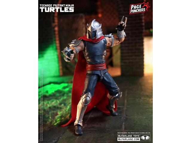 McFarlane Toys-Teenage Mutant Ninja Turtles (Page Punchers) Shredder 5in Action Figure with Comic