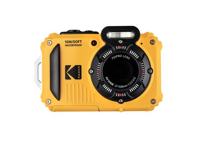 Kodak PIXPRO WPZ2 Digital Camera (Yellow) Waterproof & Shockproof Camera + More