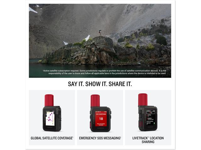 Garmin - inReach Mini 3 Plus Compact Satellite Communicator 1.9" Outdoor GPS with Worldwide Maps and Built-In Bluetooth - Black - image 3