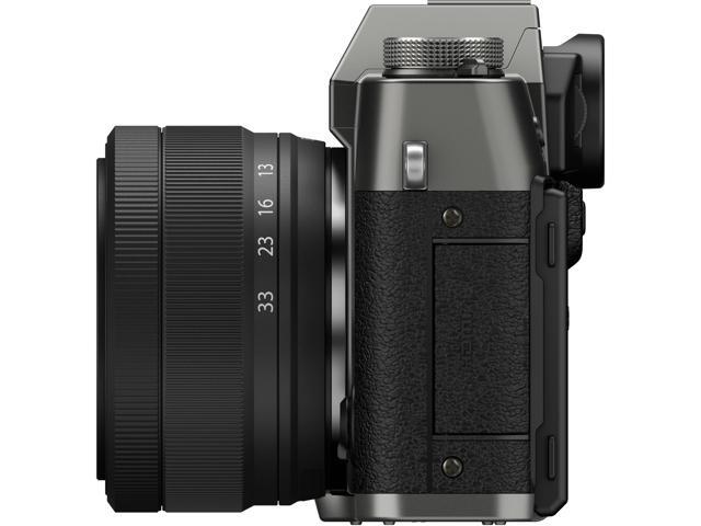 FUJIFILM X-T30 III Mirrorless Camera with 13-33mm f/3.5-6.3 Lens (Charcoal Silver) + RODE Wireless GO Microphone