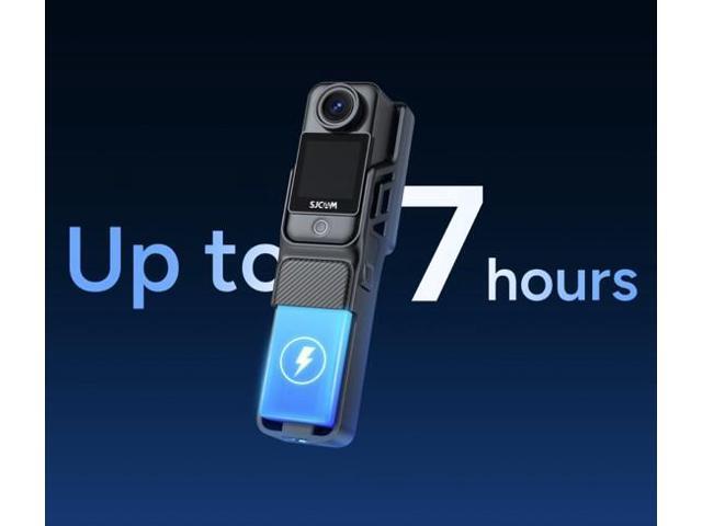SJCAM C400 3-in-1 Action Cam Compact Multi-Mode Vlogging Cam with Built-In Grip + More