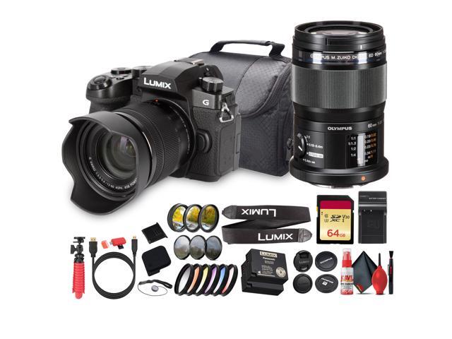 Panasonic Lumix G97 Camera + 1260mm Lens 20MP, 4K, Stabilized Kit - Bundle