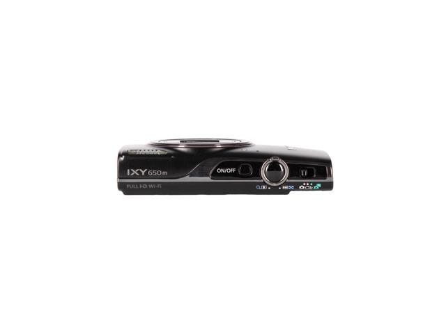 Canon Compact Digital Camera IXY 650 HS M 12x Optical Zoom - Black - Bundle