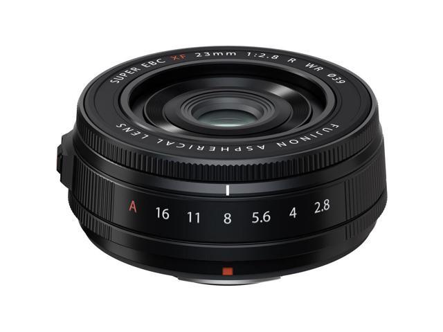 FUJIFILM XF 23mm f/2.8 R WR Lens (FUJIFILM X, Black), 32GB SDHC UHS-I Memory Card