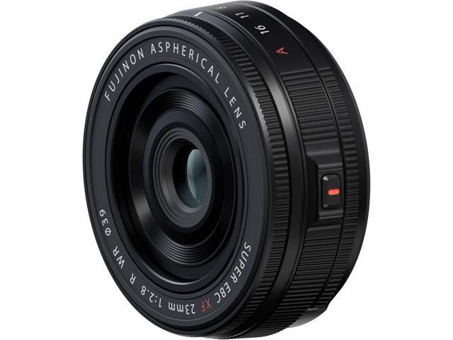 FUJIFILM XF 23mm f/2.8 R WR Lens (FUJIFILM X, Black), 32GB SDHC UHS-I Memory Card