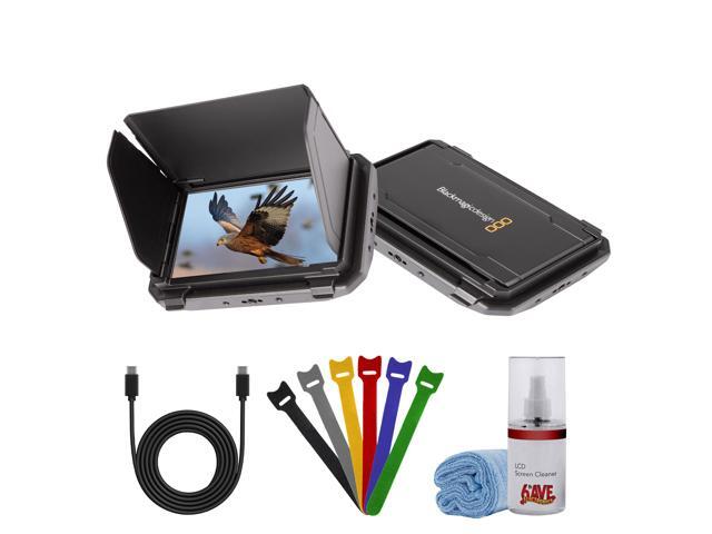 Blackmagic Design PYXIS Monitor (CINEURSABB/AM) + USB-C + Cable Ties + Screen Cleaning Kit