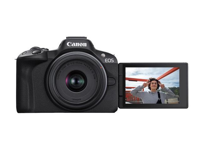 Canon - EOS R50 4K Video Mirrorless Camera with RF-S18-45mm f/4.5-6.3 IS STM Lens - Black - image 11