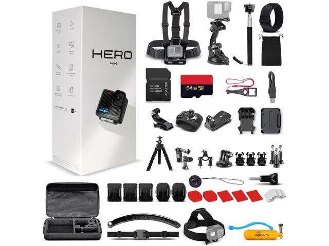 Go Pro HERO Compact - Waterproof Action Camera 50 In 1 Accessory Bundle + More