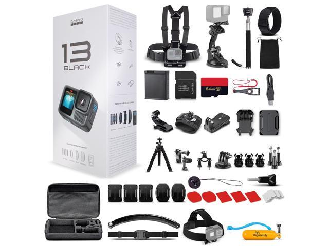 GoPro HERO13 - Waterproof Action Camera + 64GB Card and 50 Piece Accessory Kit