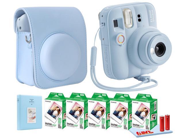 FUJIFILM INSTAX MINI 13 Instant Film Camera (Frost Blue) + INSTAX MINI Film + More