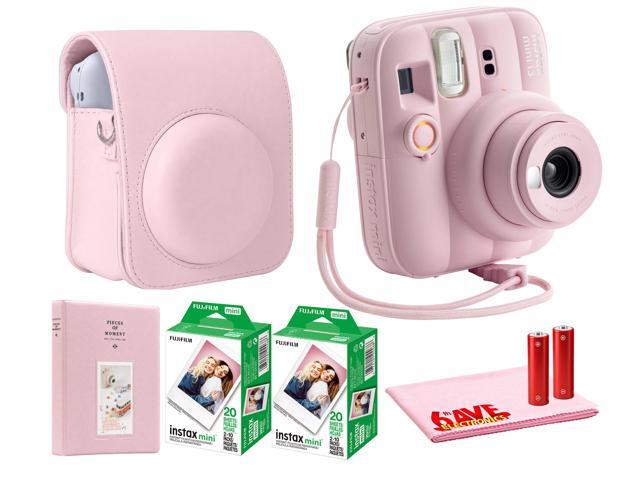 FUJIFILM INSTAX MINI 13 Instant Film Camera (Candy Pink) + INSTAX MINI Film + More