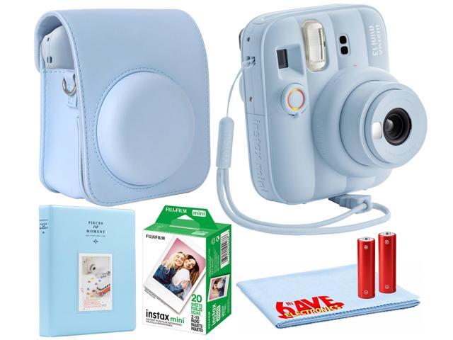 FUJIFILM INSTAX MINI 13 Instant Film Camera (Frost Blue) + INSTAX MINI Film + More