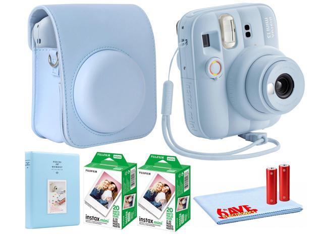 FUJIFILM INSTAX MINI 13 Instant Film Camera (Frost Blue) + INSTAX MINI Film + More