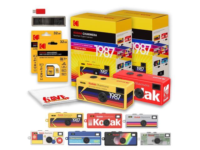 Kodak Charmera Keychain Digital Camera Blind Box, Retro Camera for Travel + More