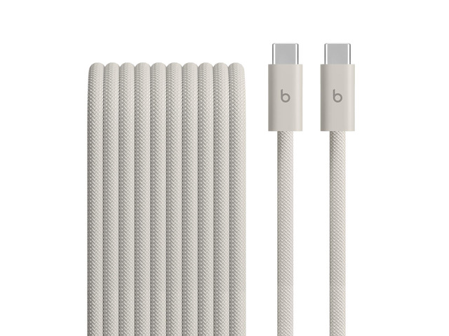 Beats 240W USB-C to USB-C Braided Cable, Fast Charging, Durable/Tangle Free, Compatible with Apple and Android Devices (3 m/10 ft) - Surge Stone