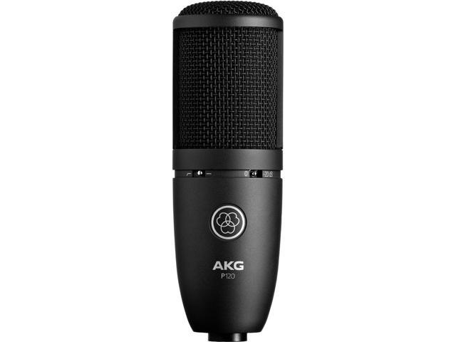 AKG - Wired P120 Professional Studio Condenser Microphone - Black - image 6