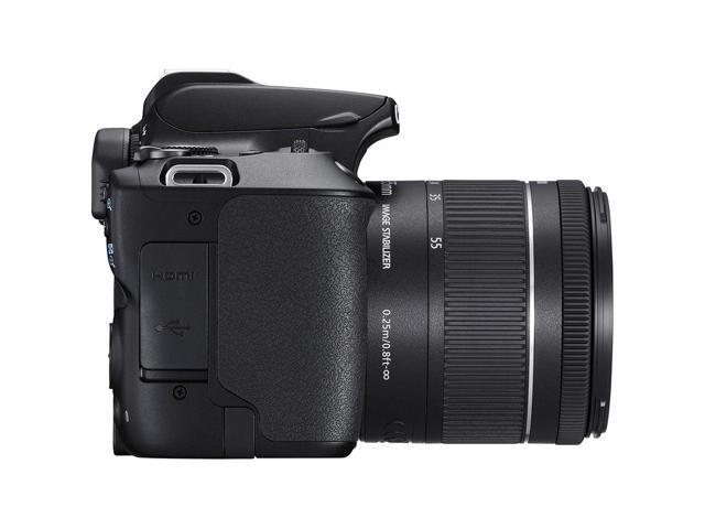 Canon EOS Rebel SL3 DSLR Camera with 18-55mm Lens (Black) - Intl Model