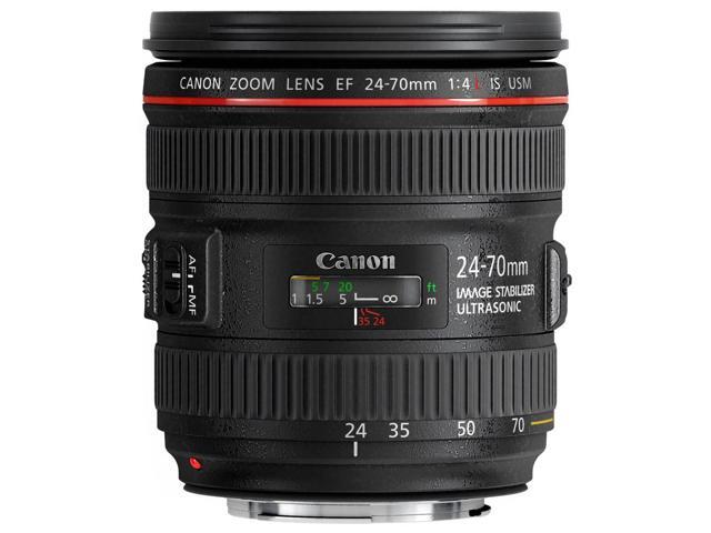 Canon EF 24-70mm f/4L IS USM Lens International Version (No Warranty) Professional Accessory Combo