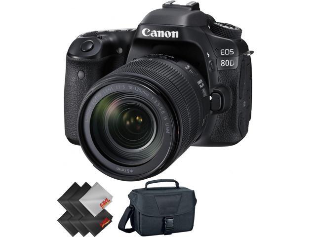 Canon EOS 80D DSLR Camera with 18-135mm Lens + 1 Year Warranty