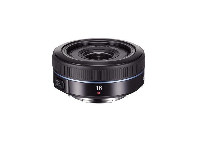 Samsung NX 16mm f/2.4 Camera Lens (Black) - Fixed