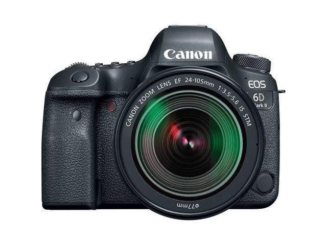Canon EOS 6D Mark II DSLR Camera with 24-105mm f/3.5-5.6 Lens (Intl Model) (1897C021) - Starter Bundle