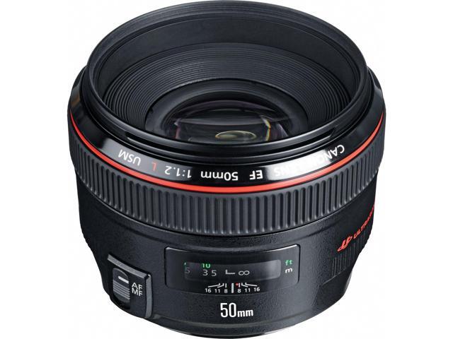Canon EF 50mm f/1.2L USM Lens International Version (No Warranty) Professional Accessory Combo