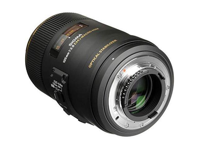Sigma 105mm f/2.8 EX DG OS HSM Macro Lens for Nikon AF Cameras (Intl Model) Standard Kit