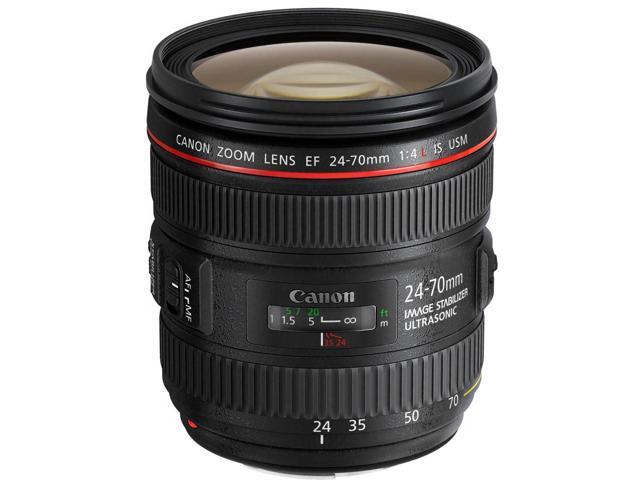 Canon EF 24-70mm f/4L IS USM Lens International Version (No Warranty) Professional Accessory Combo
