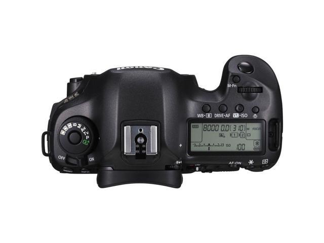 Canon EOS 5DS DSLR Camera (Body Only) + Wireless Remote + Condenser Microphone + Case + 32GB Memory Card + Tripod + Card Reader Bundle - Intl Model